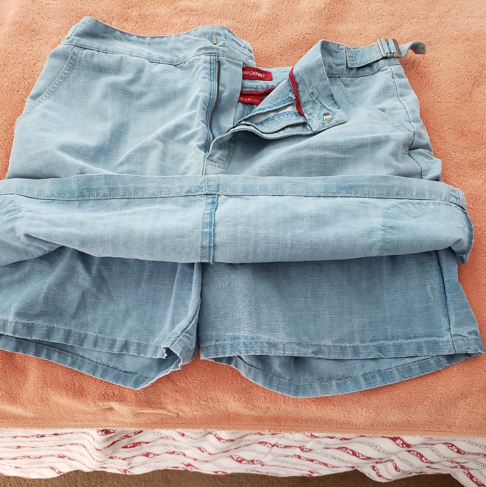 Gloria Vanderbilt jeans Skort - size 14
